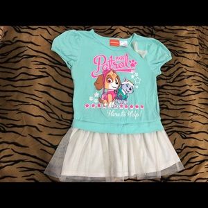 Paw patrol girls shirt size 6x